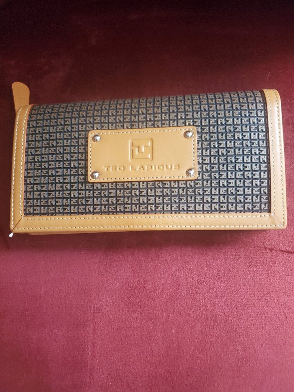 Ted Lapidus Holder checkbook wallet